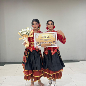 Kompak dan Memukau, Atisha dan Faren Raih Juara 2 Tari Tradisional Pusaka